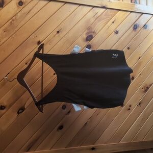 Under Armour Women's Black Tank Top with White Accents